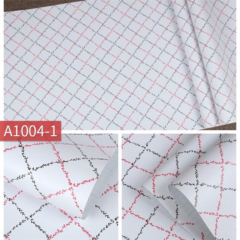 Retro Cegła i Kwiatowy Samoprzylepna Wodoodporna Tapeta Peel & Stick Dekoracja Ścienna Biurko i Meble DIY Zdejmowane Naklejki