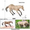 Children's Prancing Horse and Jockey Toy Set