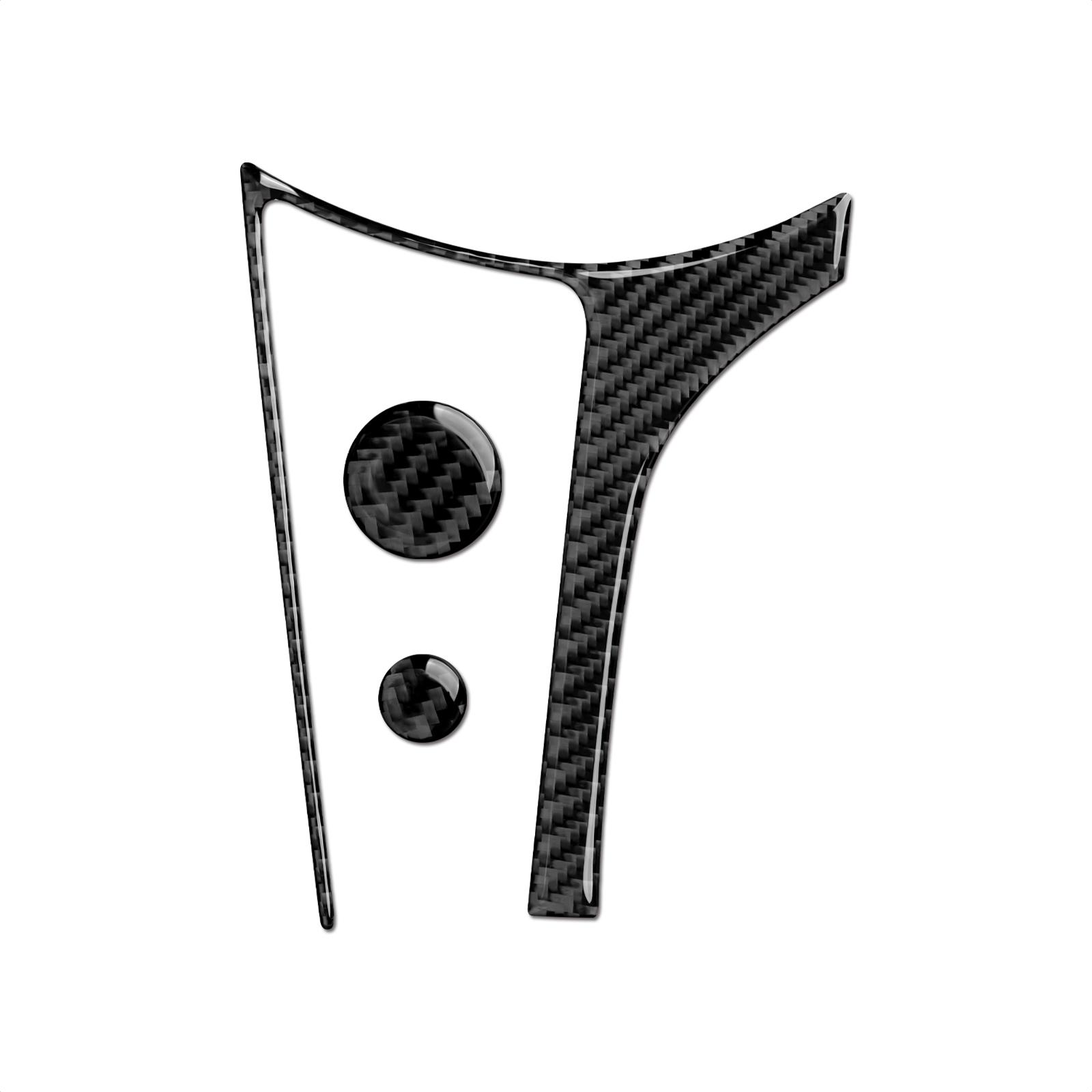 

Автомобильная мультимедийная кнопка, внутренняя отделка, наклейка из углеродного волокна для Mazda MX-5 Miata MX5 NC 2016-2023 чёрный