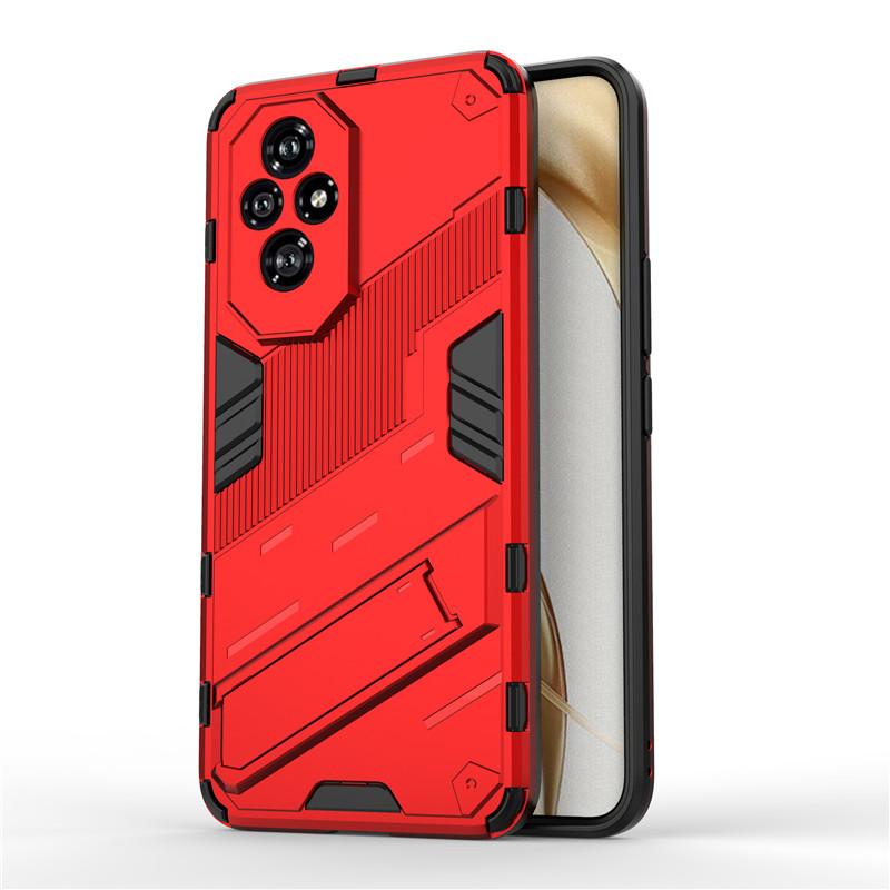 For Honor 200 Case For Honor 200 5G Cover 6.7 Inch Punk Armor Shockproof Hard Rubber Bracket Bumper For Honor 200