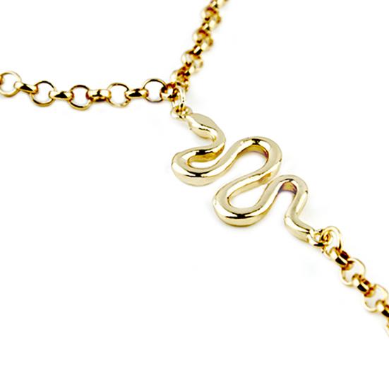 Рабский браслет Змея Женский дизайн Регулируемый браслет на безымянный палец