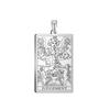 Dawapara The Major Arcana Tarot Cards Vintage Amulet Pendant for Necklaces Accessories Wholesale Stainless Steel