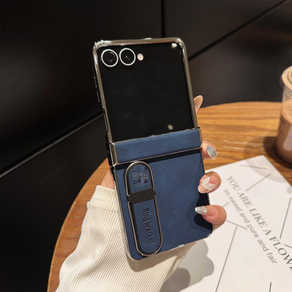 Samsung Z-Flip 7/6 Opvouwbare Valbestendige Hoes met Vingertopstandaard