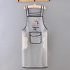 New Transparent TPU Apron: Waterproof, Oil-Resistant, Dirt-Resistant Cartoon Protective Waist Cover.