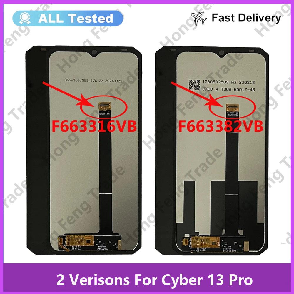 

LCD Screen and Digitizer Full Assembly For Hotwav Cyber13 Pro F663382VB