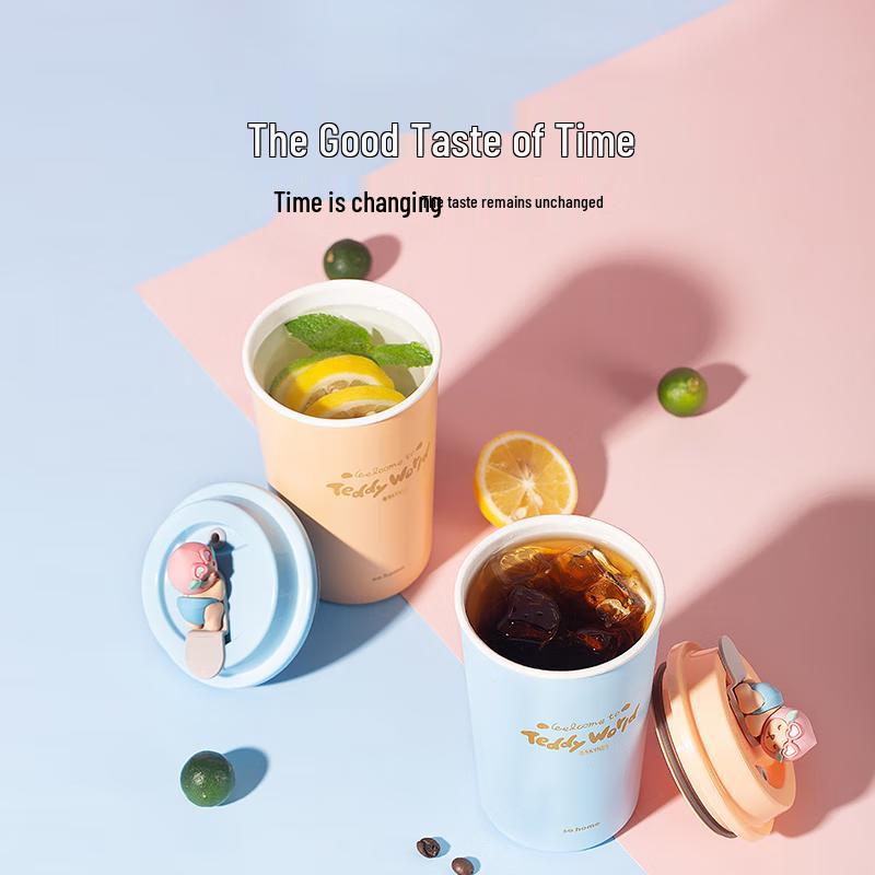 Teddy Collection Peach Warm Hand Cup