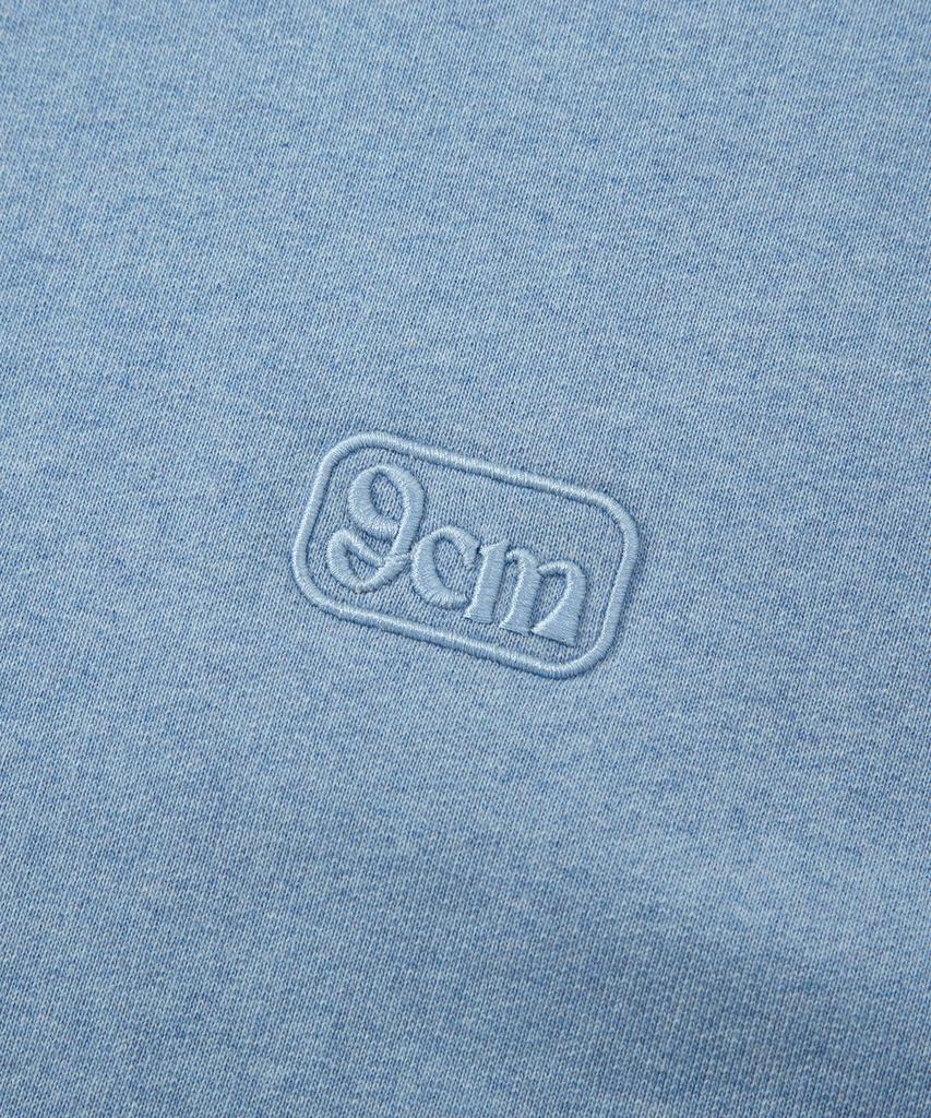DIVINE DISTANCE 9Cm Comfortable Sweatshirt [Blue Melange]