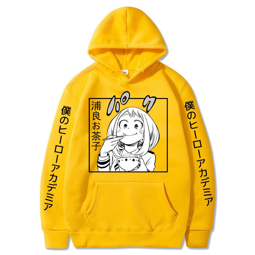 

Толстовка с капюшоном из флиса с принтом XS жёлтый