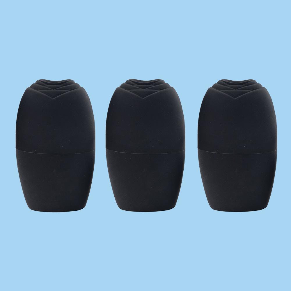 Women's Facial Beauty Rose Ice Pack Ice Tray Massage To Remove Puffiness Ice Mold Roller Massager Silicone Face Pack