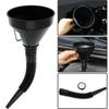 Multi Functional Flexible Automotive Fuel Funnel Wide Mouth Oil Funnel Spill-Proof Refueling & Oil Changing Tool with Handle