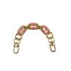 Retro 8-Shaped Acrylic Resin Chain Handbag Strap