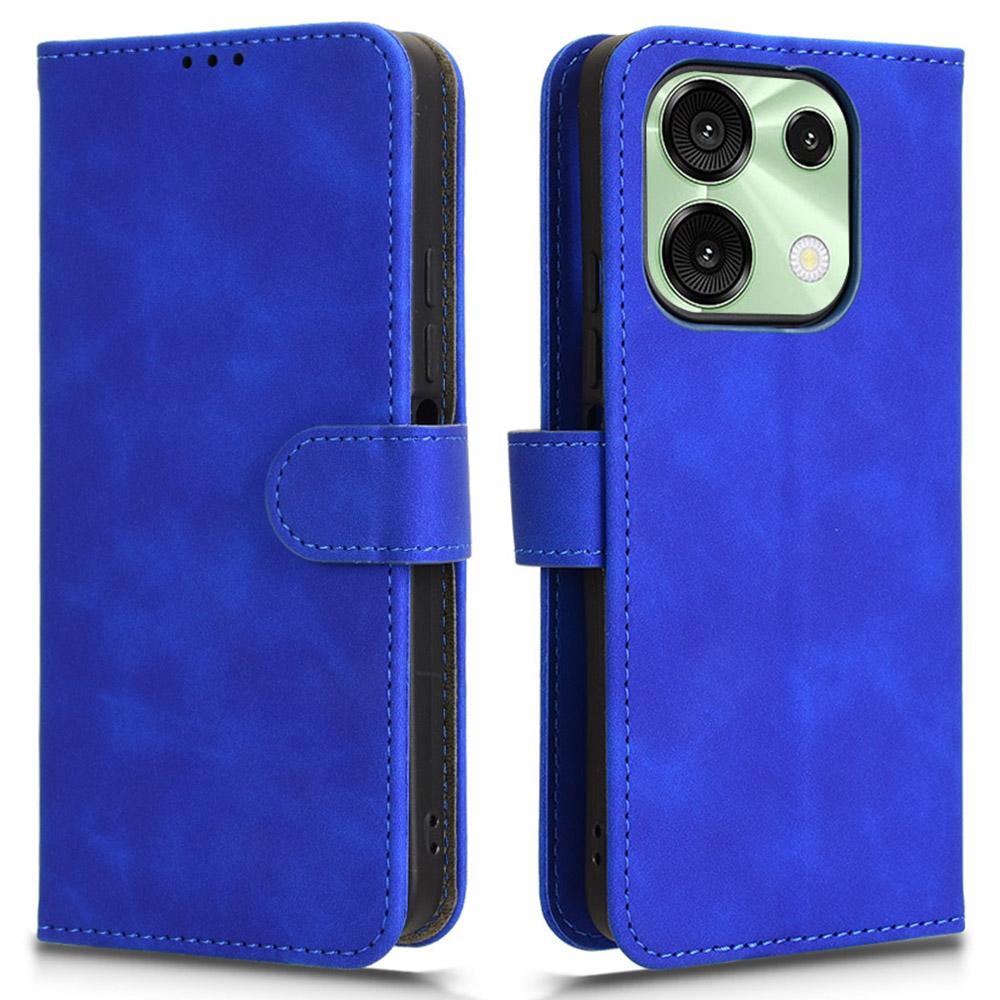 Dla Umidigi G9 5G Skórzane Etui Skóra w Dotyku Odporne na Upadki Portfel Klapka Pokrowiec na Telefon