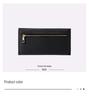 Genuine Leather Women's Thin Envelope Clutch & Phone Holder
