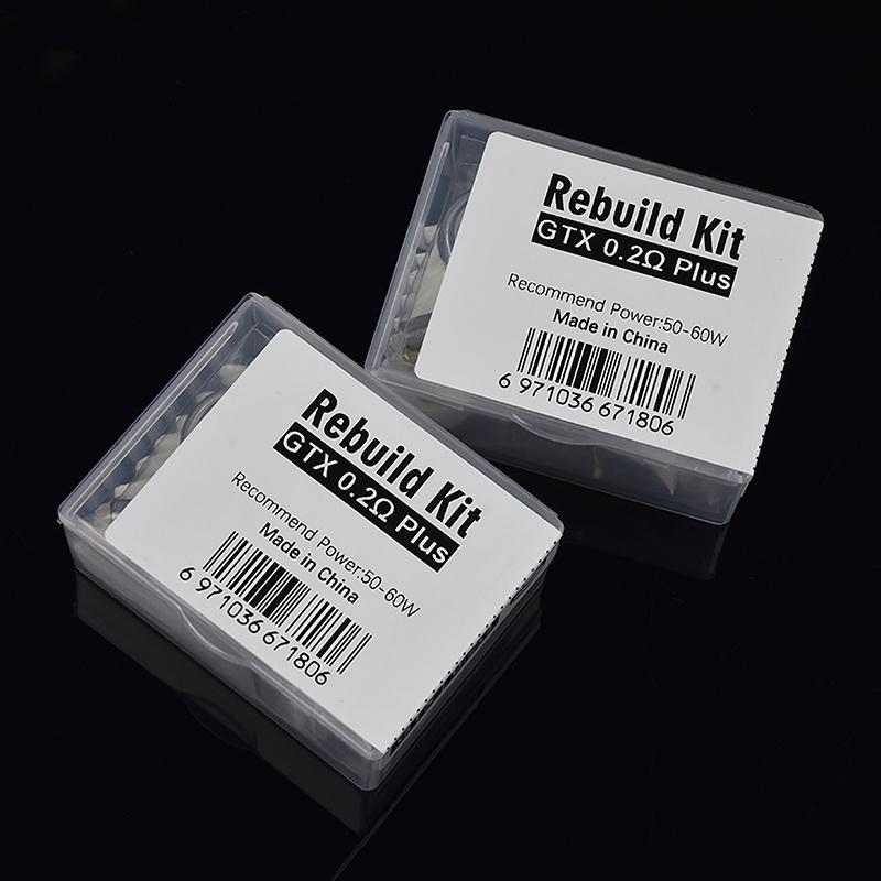 Diy Rebuild Kit Gtx 0.2Ohm Plus Mesh Coil Resistance Wire Replacement Accessories Tools
