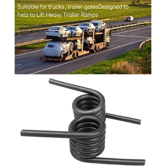 Trailer Ramp Torsion Spring Set Left And Right Fit For Trailer With 1" Rod/Shaft, Trailer Coil Springs Replace 3034278 ST9437L 3034279 ST9437R