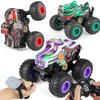 2.4G Nuotolinio Valdymo Kaskadininkų Šviesų Pikapas 360 Laipsnių Sukimasis Laikrodžiu Valdomas Indukcinis Nuotolinio Valdymo Automobilis Berniuko Žaislas