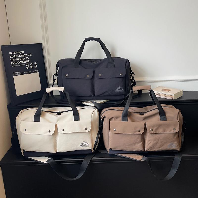 Women's Outdoor Sports Storage Bag Large Capacity Separation Shoes Bags Swimming Gym Bag for Short-Distance Business Travel Duffel Bag