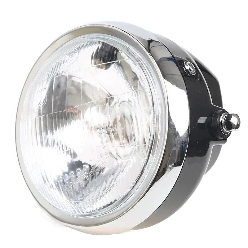 Motocyklový světlomet dálkových/tlumených světel pro Honda JH 70 Yamaha Suzuki Harley Cafe Racer Motocyklové světlomety ATV