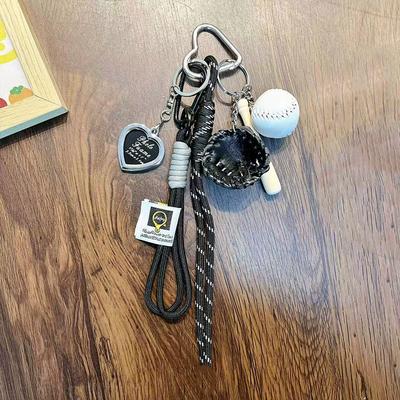 Cute Rope Bag Charms for Handbag Y2k Accessories Purse Hanging Ornament Backpack Charm Handmade Rope Car Key Chain Accessories