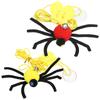 Brinquedo para Gato Pendurável na Moldura da Porta com Cordão Elástico, Jogo de Aranha Interativo para Enriquecimento de Gatinhos de Interior e Cachorrinhos Pequenos