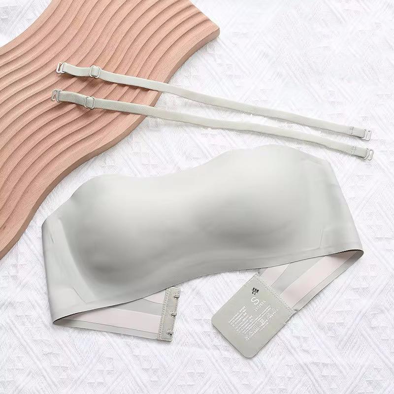 

TERMEZY Женский сексуальный бесшовный невидимый бюстгальтер со съемными бретельками Бюстгальтер однотонный пуш-ап бюстгальтер дышащее мягкое нижнее белье XL