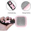 Small Dog Brush Pet Grooming Brush Cat Brush Pet Grooming Tools Pink