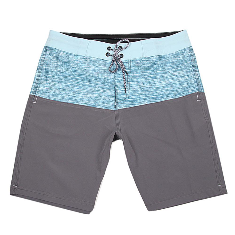 2023 New Elastic Quick-Dry Surfing Beach Shorts with Waterproof Light Board and Custom Logo Option
