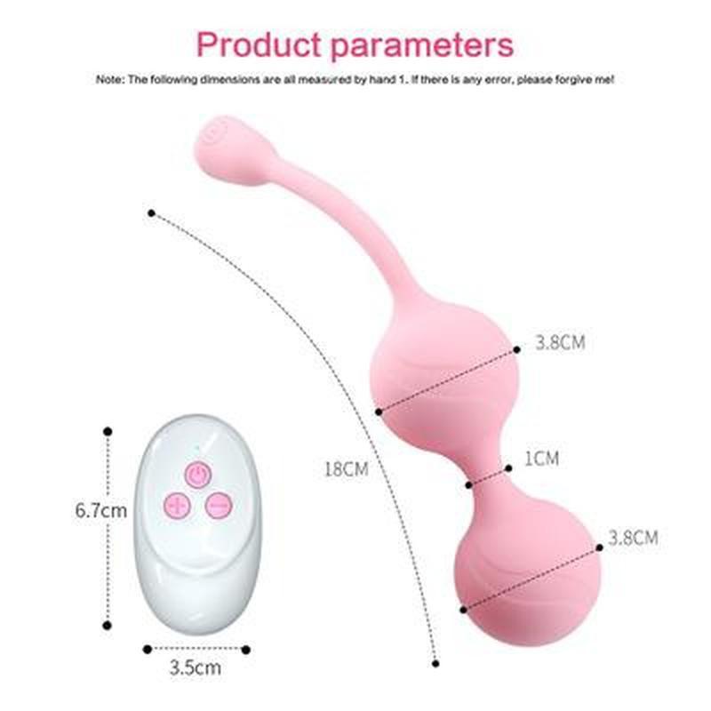 Wireless Vibrator Remote Control Kegel Ball Vibrate Love Egg Sex Toy for Couple Adult Product Women Sexy Female Vibro USB