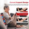 Multifunctional Body Massage Pillow Airbag Vibrating Back and Neck Cervical Massager Waist Leg Shoulder Kneading Massage Device