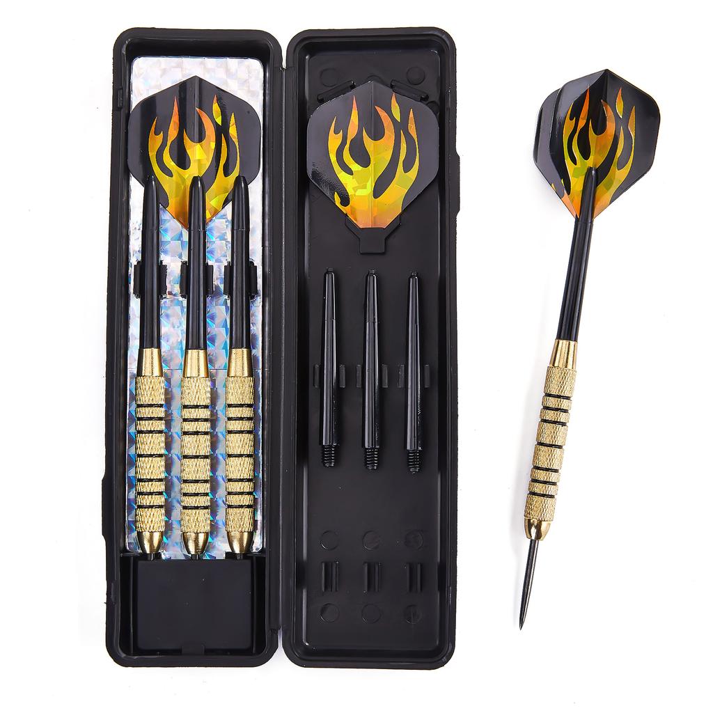 High Stability Durable PENPEN Iron Factory Brass Darts Set 20g Customizable