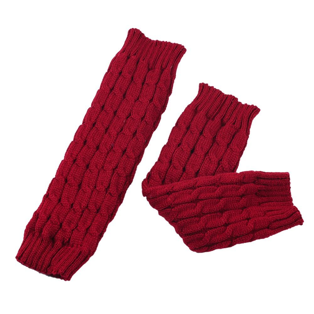 Twist Pattern Winter Boot Socks Knee High Plush Pile Long Socks Women Leg Warmers Autumn Winter