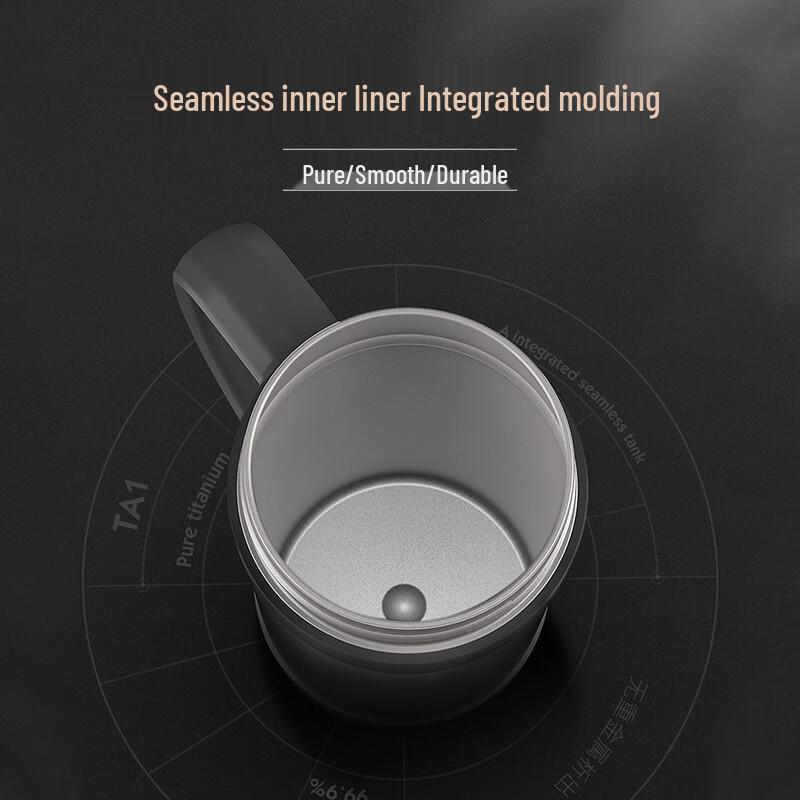 TILIVING Pure Titanium Insulated Mug