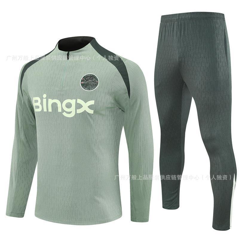 Chelsea Soccer Training Jersey Long Sleeve Unisex Adult Kids Sportswear Breathable Quick Dry Football Practice Top