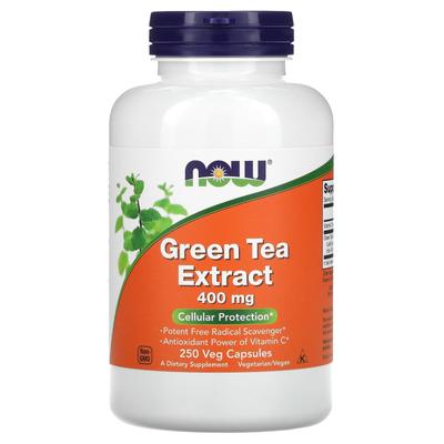 Green Tea Extract, 400 Mg, 250 Veggie Caps