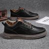 Black Labor Insurance Summer Kitchen Wear-resistant Breathable Chef Casual Leather Shoes