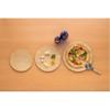 Swanson Trading Co., Ltd. Rubberwood Pizza Plate 330 Natural PZ-203