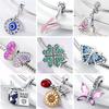 Original 925 Silber Charms Perlen zur Schmuckherstellung Anhänger Armbänder Geschenke