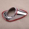 2Pcs ABS Chrome Front Fog Lamp Light Cover Trim Fit for Jeep Patriot 2011-2016