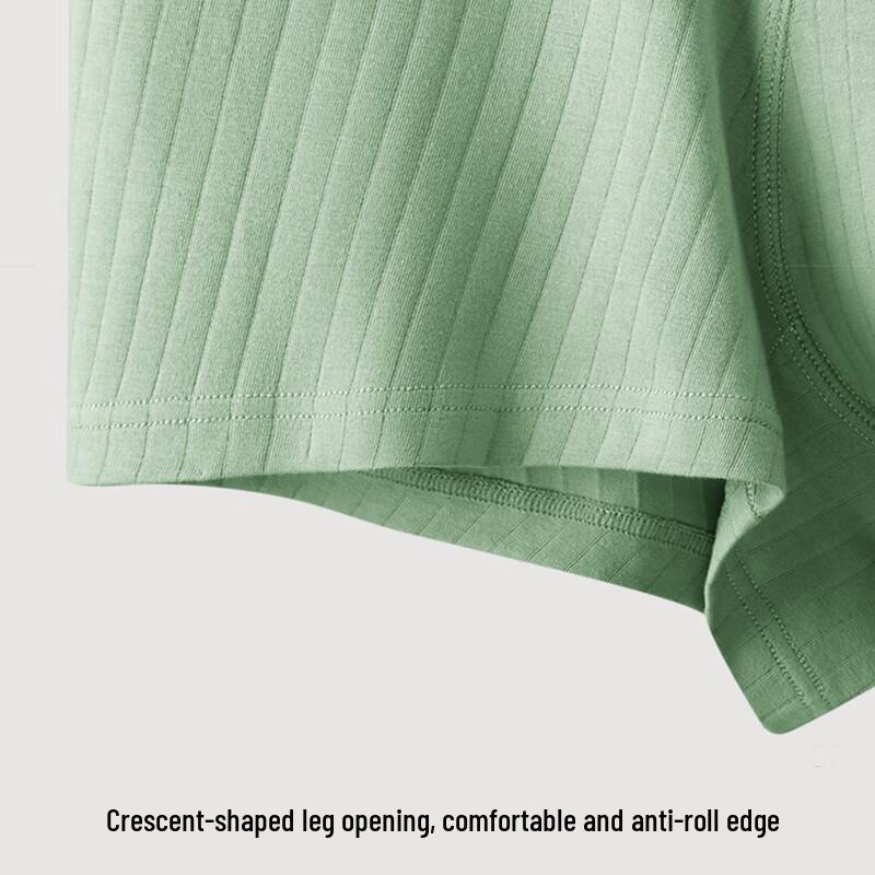 Men's 7A Modal Cotton Silk Antibacterial Boxer Briefs (3-Pack)