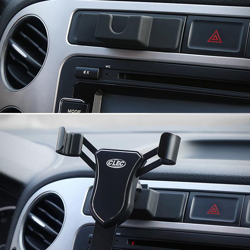 For Volkswagen VW Tiguan I 2007-2010 / Polo V 6C 2014-2017 / Golf Sportsvan 2016-2018 Phone Holder Stand Bracket Holding Phones