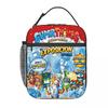 SuperThings Cartoon Insulated Lunch Bags Thermal Bag Reusable Super Zings Leakproof Lunch Box Tote Bento Pouch College Picnic