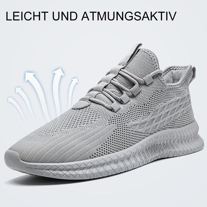 

Fujeak Classic Vulcanized Shoes for Man Fashion Casual Sneakers Breathable Walking Mesh Sneakers Men’s Footwear Plus Size 40-44 44 светло-серый