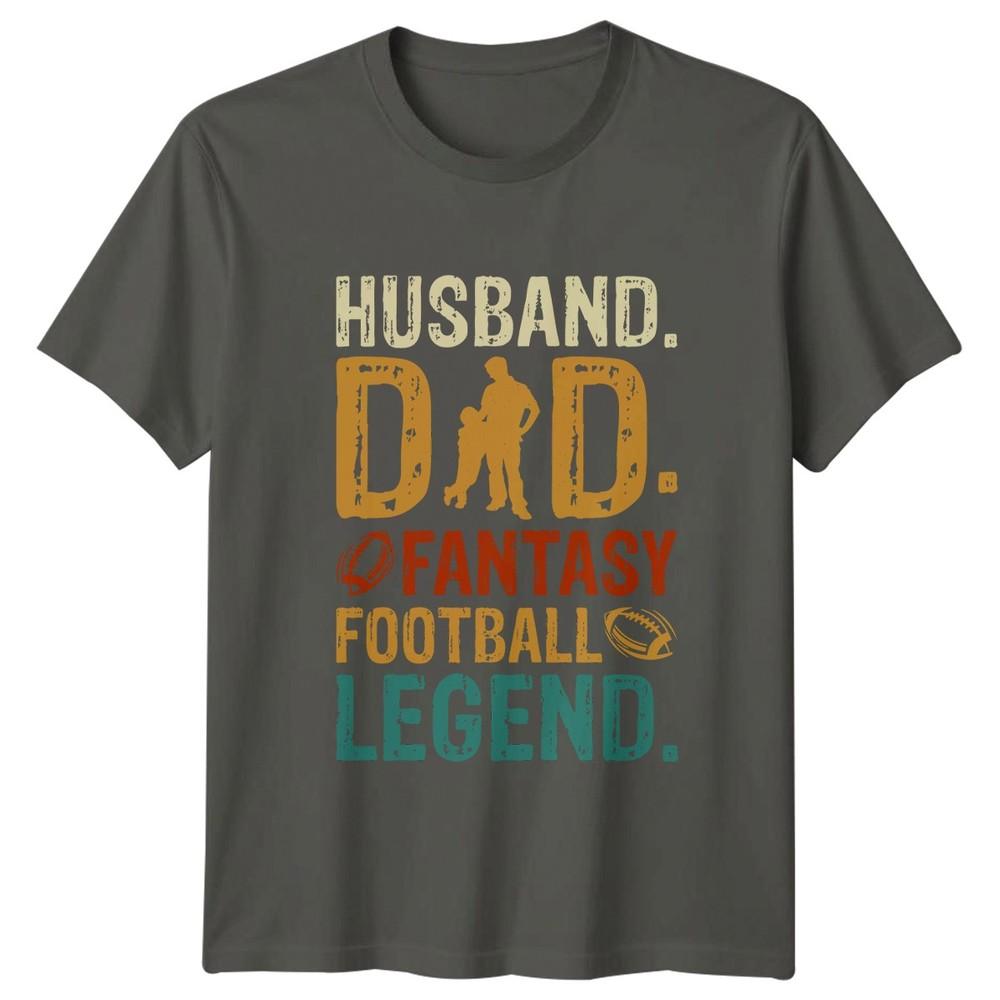 Husband Dad Fantasy Football Legend Unisexs TShirt Fantasy Football American S