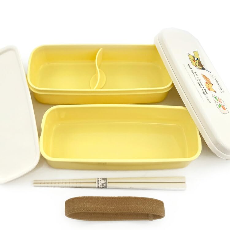 Slim Lunch Box Mogutto Time Pokémon 2-Tier