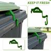 Can Vent Clip for Garbage Cans with Odor Reducing Ventilation Accessory