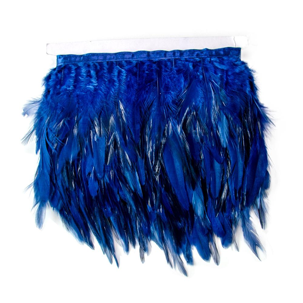 1Meter Fluffy Chicken Feather Trim 8-13cm for Wedding Clothing Dress Decoration Rooster Feather Ribbon Sewing Accessories
