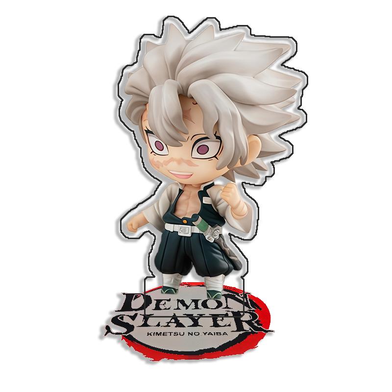 Standing Sign for Demon Slayer Tengen Uzui Muichiro Tokito Acrylic Desktop Stand Decorating Self Made Collection Toy Fans Gift