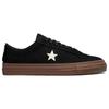 Converse One Star Pro Cordura Canvas Leather Non-slip and Abrasion Resistant Low-Top Board Shoes Unisex Black
