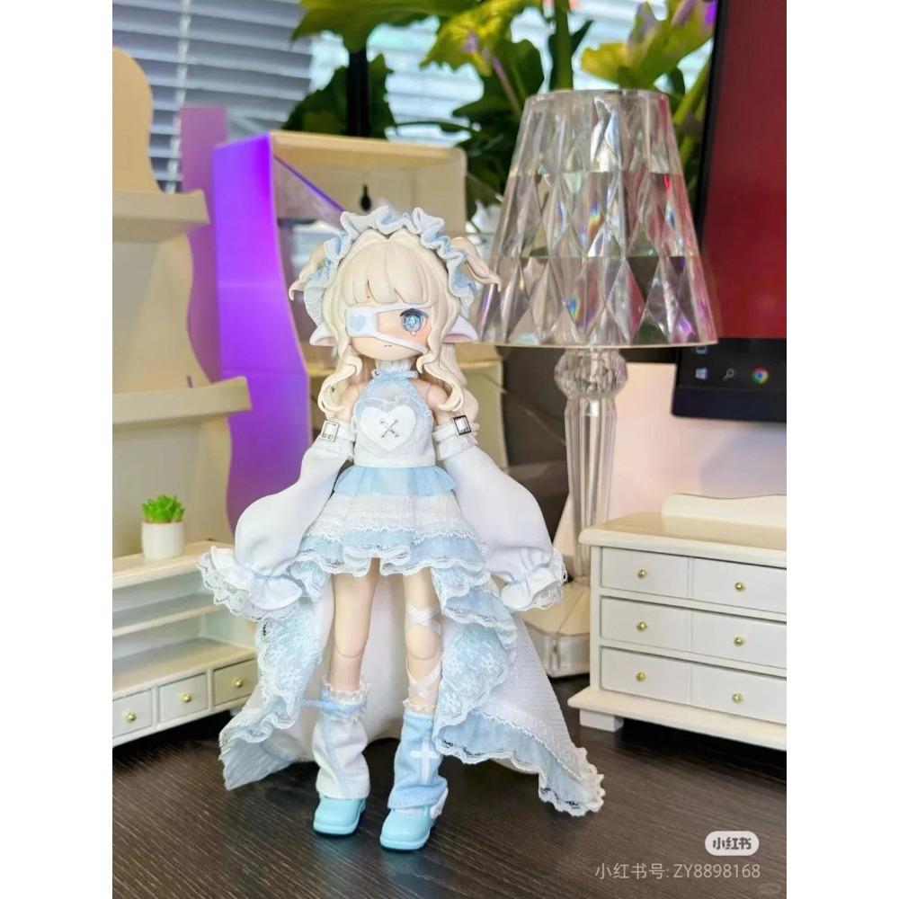 In Stock Authentic Freedom Advocates Electronic 1/12 Bjd Blind Box Mystery Box Dolls Kawaii Action Anime Figure Blind Box Toys