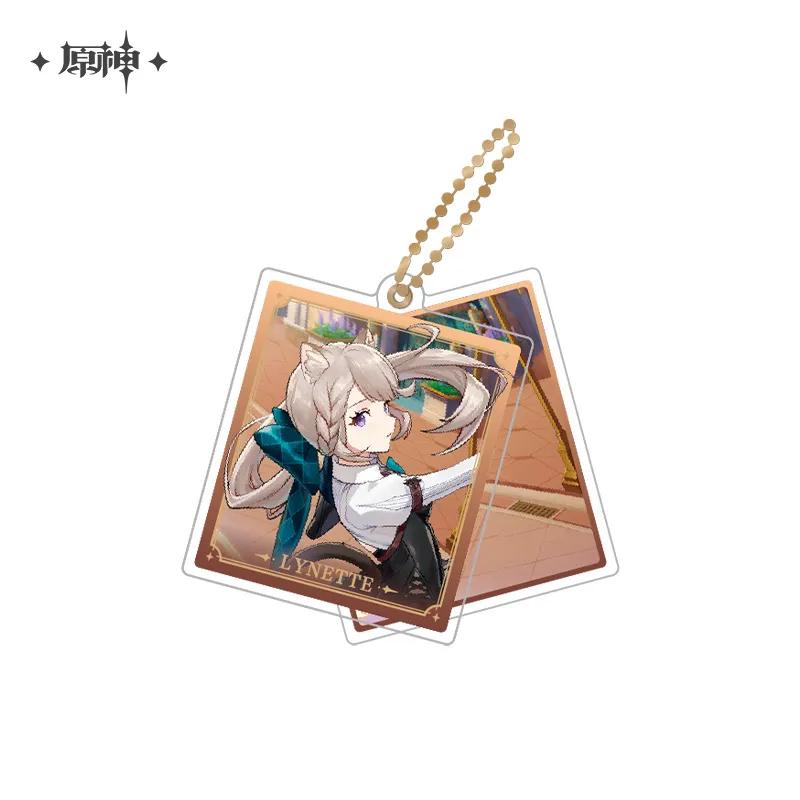 Sunsyea Genshin Impact Official Merch miHoYo Original Theme Series Keychain Vol.3 Alhaitham Kaveh Furina Wanderer Navia